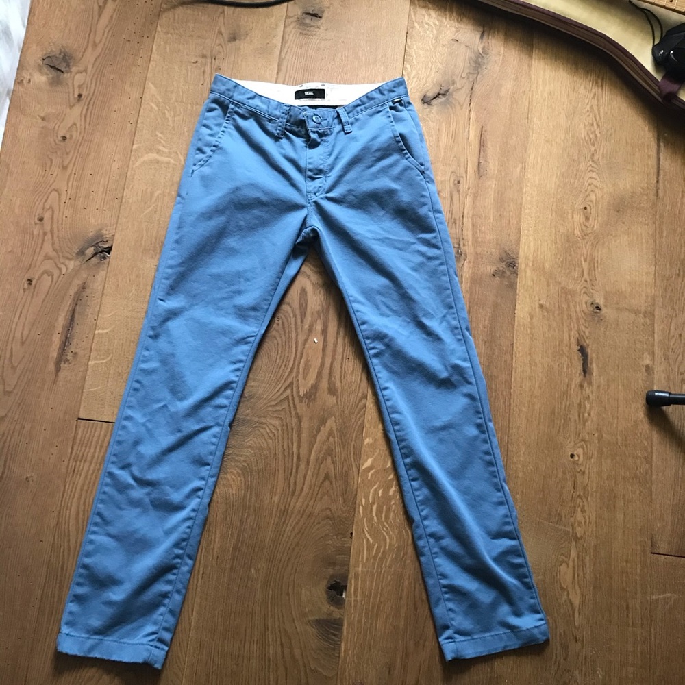 Vans Straight Fit Blue Chinos